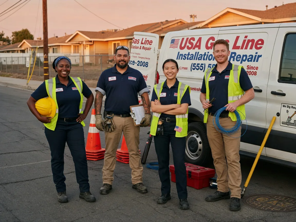 Gas Line Installation company in Unionville, PA